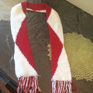 Handmade knitted matching Scarf and Hat